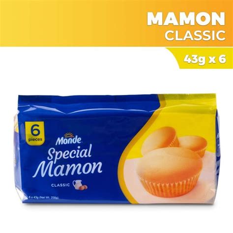 mamon las pinas city|Monde Special Mamon Classic 6's 43G .